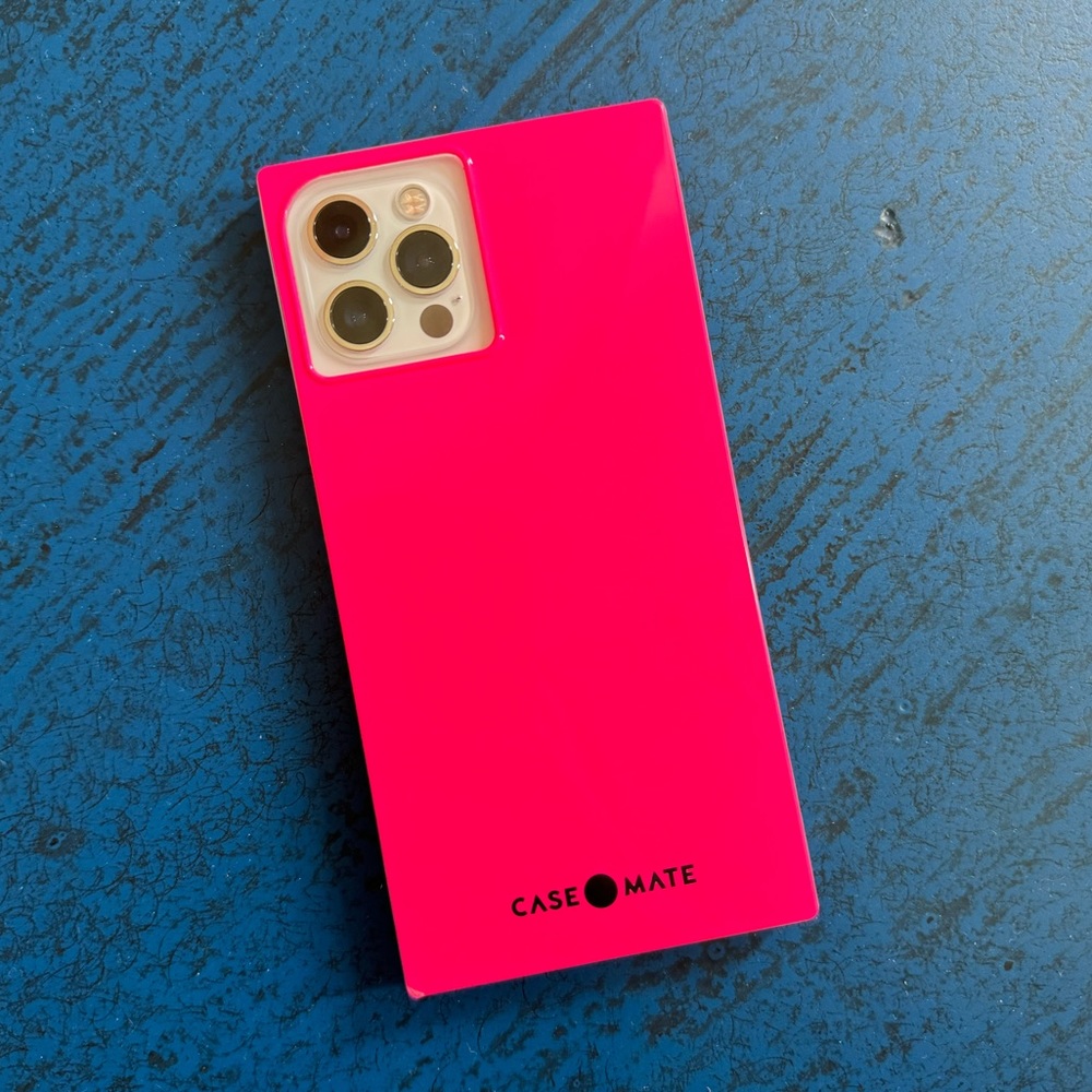BLOX (hot pink) CaseMate iPhone 12/12 Pro Case